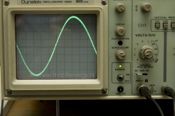 Mobilenergy HQ 350 zuivere sinus golfvorm
